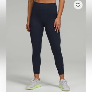 Lululemon Invigorate HR Leggings Size 20 in True Navy